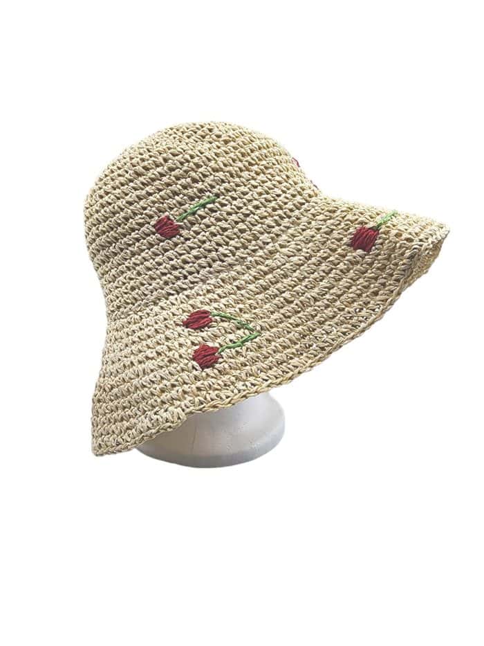 HZ-031 Summer Straw Hats, Bucket Hats, Sun Hats - Image 8