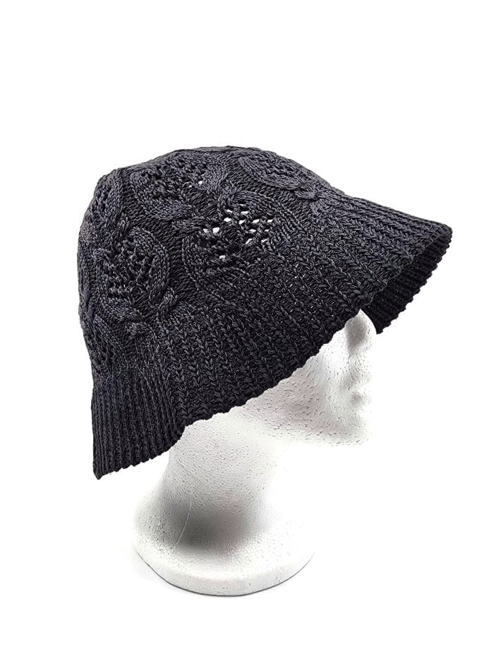 HZ-033 Crochet Simple Lightweight  Bucket Hat - Image 6