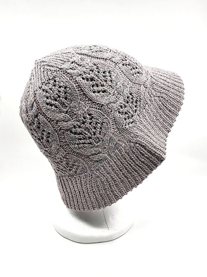 HZ-033 Crochet Simple Lightweight  Bucket Hat - Image 10