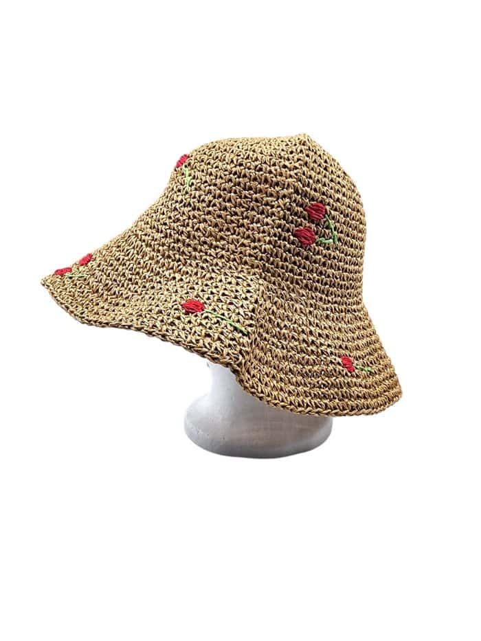 HZ-031 Summer Straw Hats, Bucket Hats, Sun Hats - Image 4