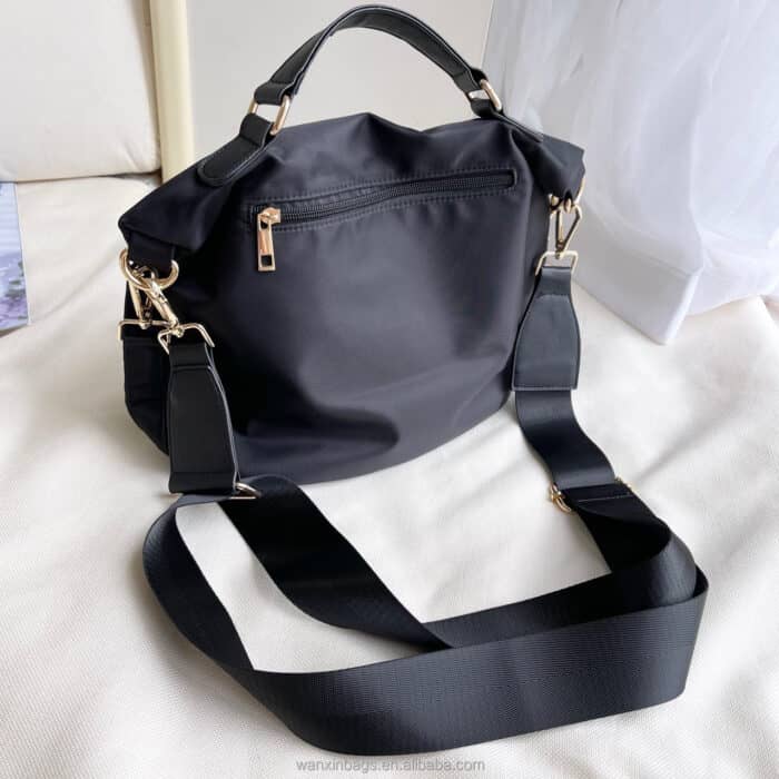 HZ-9768 Premium Quality Waterproof Nylon Messenger Crossbody Handbag - Image 4