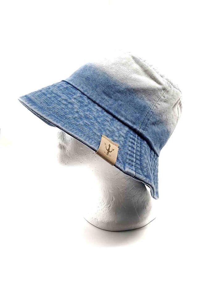 Blue bucket hat