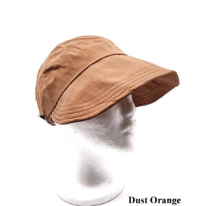 Dust orange sun hat