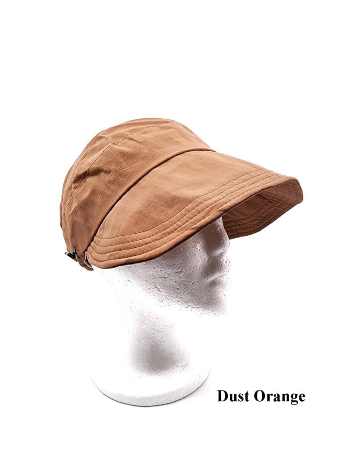 Dust orange sun hat