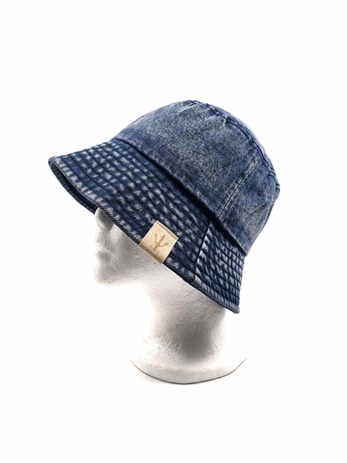 Denim bucket hat