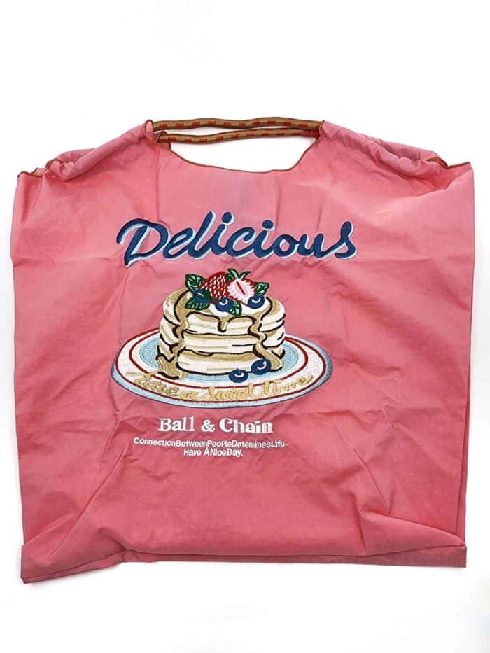 Pink shopper bag