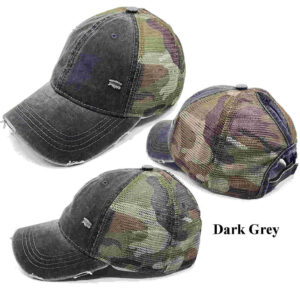 Dark Grey Baseball Cap