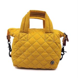 yellow small tote