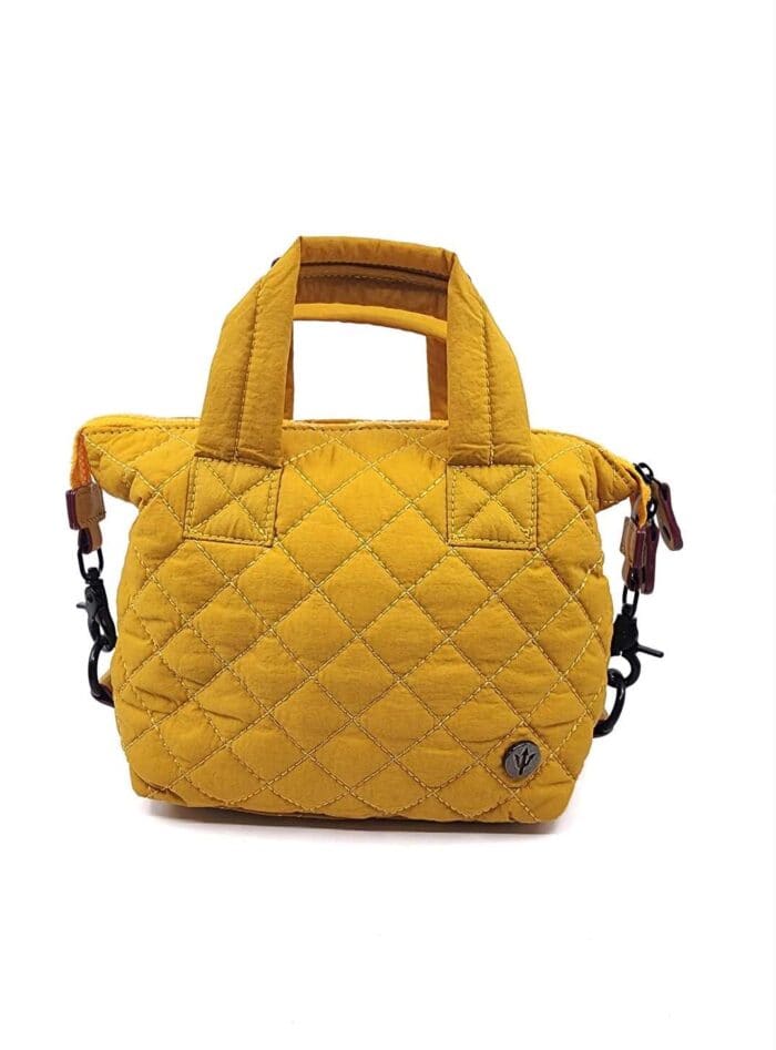 yellow small tote