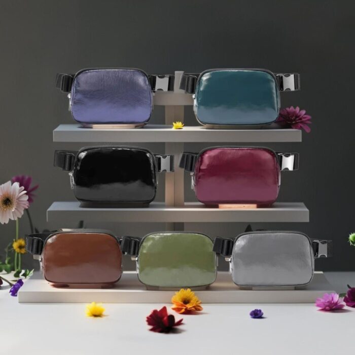HZ-0141 Soft Premium PU Leather Fanny Pack Belt Bag