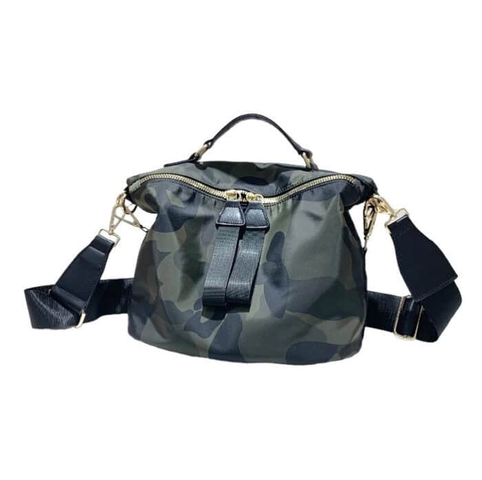 HZ-9768 Premium Quality Waterproof Nylon Messenger Crossbody Handbag - Image 5