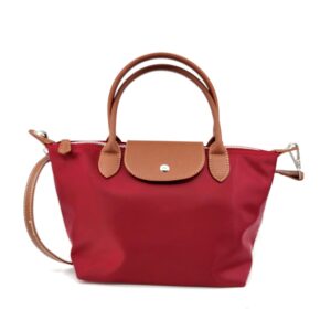 Medium Nylon Tote - Red