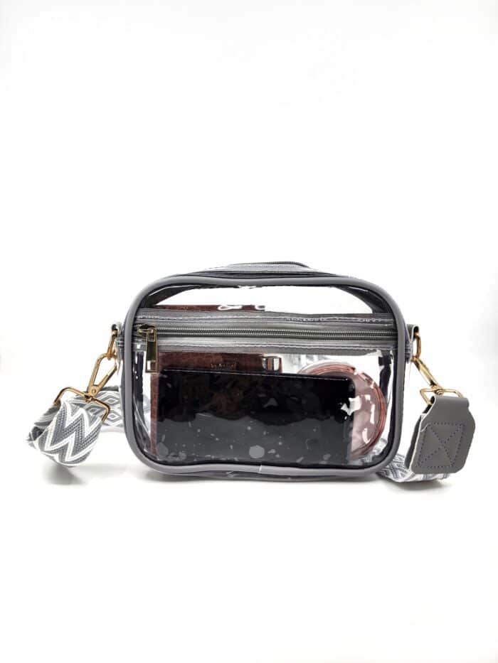 HZ-3093 Clear Transparent Concert Stadium Crossbody Bag - Image 5