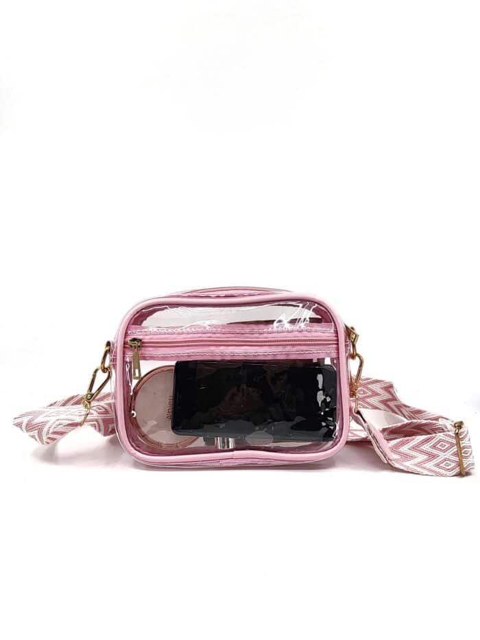 HZ-3093 Clear Transparent Concert Stadium Crossbody Bag - Image 7