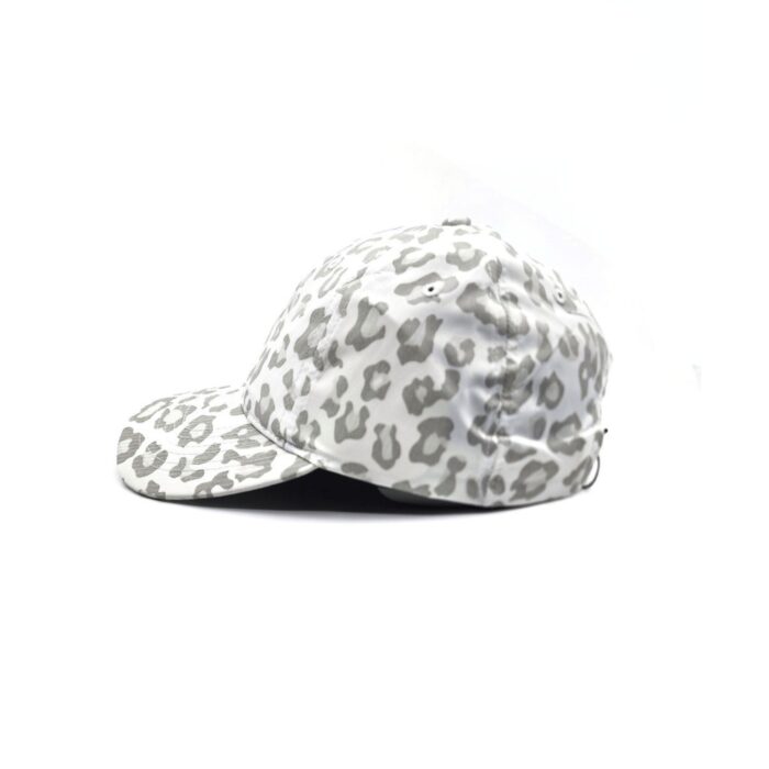 HZ-4255WT Leopard Print Lightweight Nylon Baseball Cap - Image 4