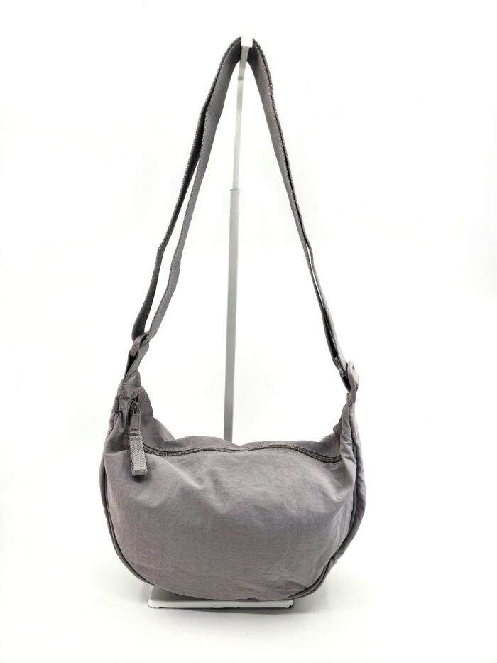 HZ-20017 Women's Small Nylon Top Zip Dumpling Crossbody Bag - Image 4