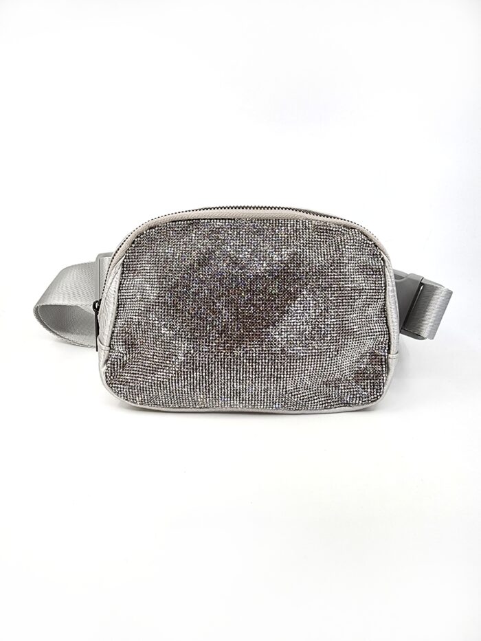 HZ-4283 Women's Sparkle Rhinestone Belt Bag Fanny Pack - Image 2