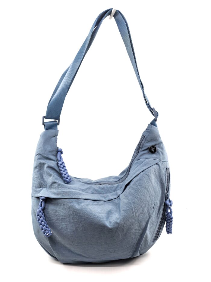 HZ-3092 Lightly Padded Waterproof Nylon Crossbody Bag with Multi Pockets - Image 11
