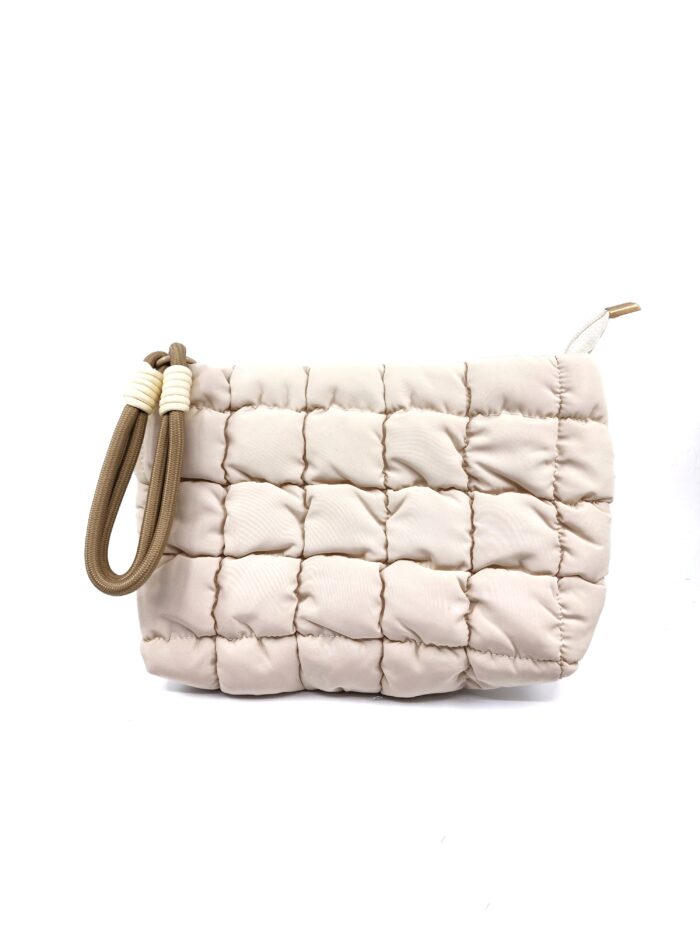 HZ-7788 Women's Nylon Puffer Cosmetic Toiletry Travel Pouch Bag - Image 2