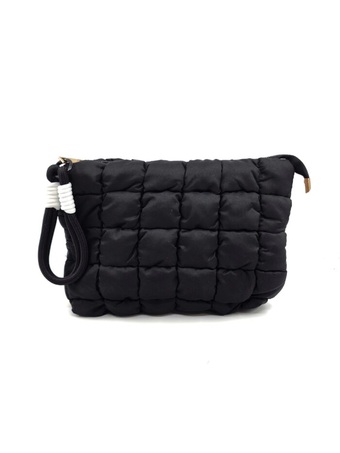 HZ-7788 Women's Nylon Puffer Cosmetic Toiletry Travel Pouch Bag - Image 3