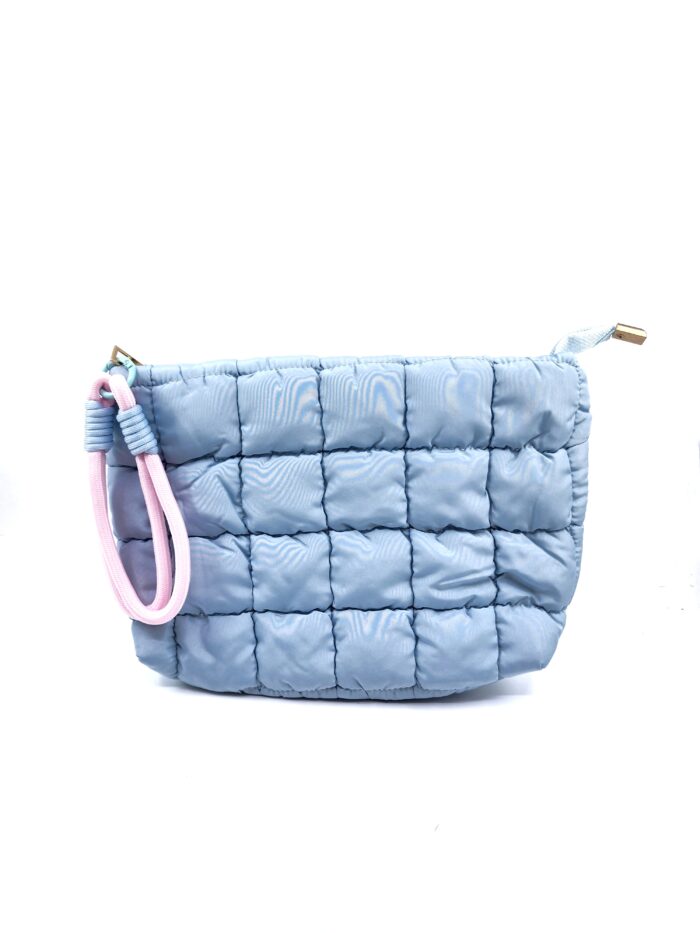 HZ-7788 Women's Nylon Puffer Cosmetic Toiletry Travel Pouch Bag - Image 4