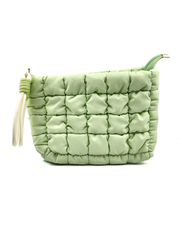 HZ-7788 Women's Nylon Puffer Cosmetic Toiletry Travel Pouch Bag - Image 5
