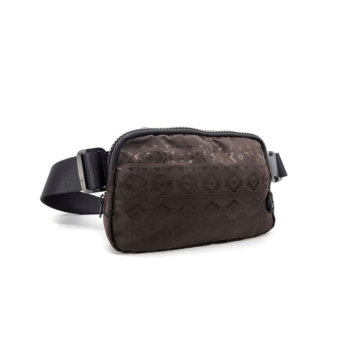 HZ-3257 Aztec Pattern Nylon Fanny Pack Belt Bag - Image 3
