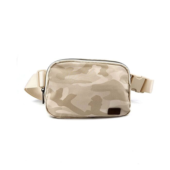 HZ-4254 Women's Camouflage Print Nylon Fanny Pack Belt Bag - Image 2