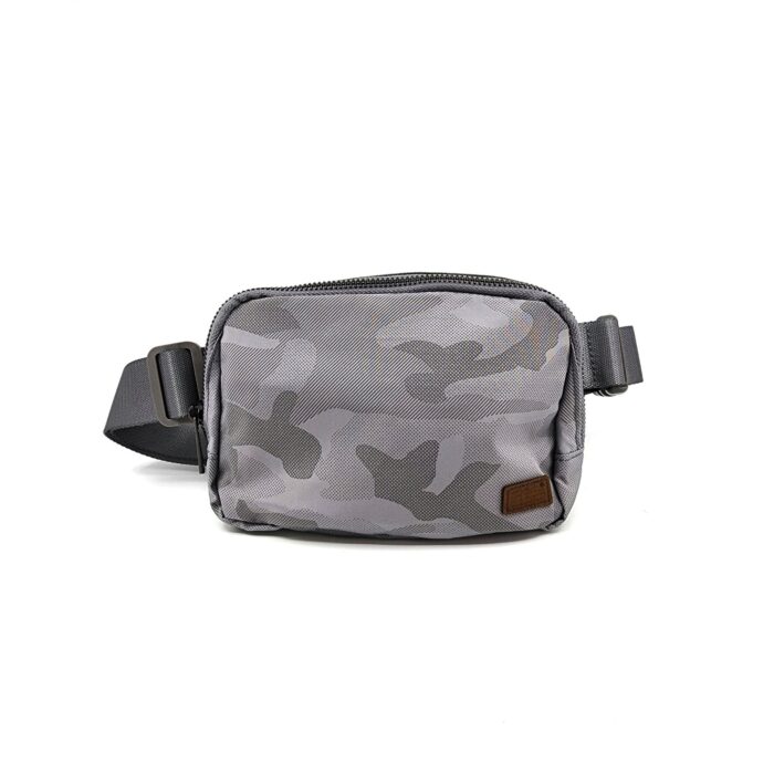 HZ-4254 Women's Camouflage Print Nylon Fanny Pack Belt Bag - Image 3