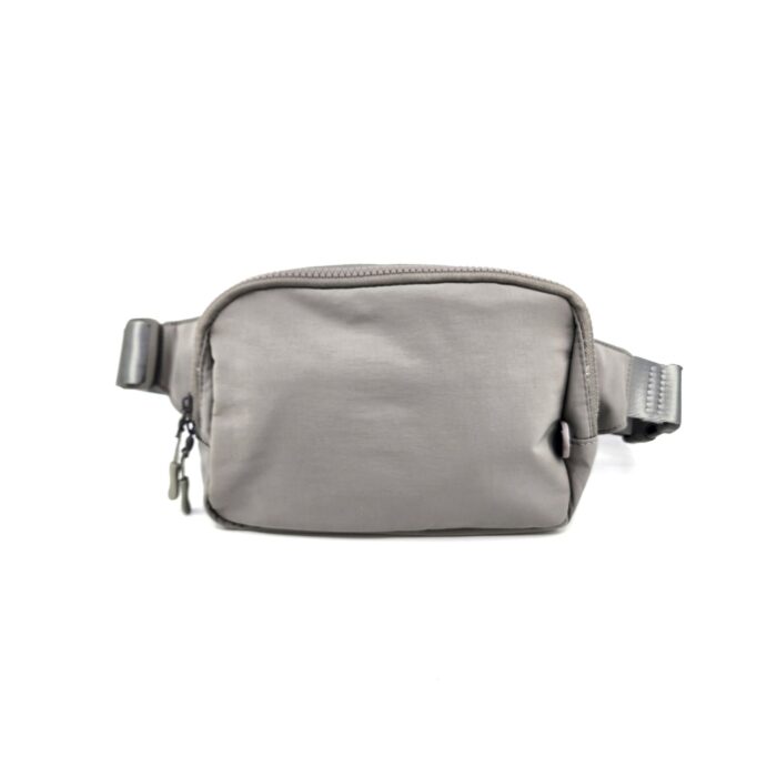 HZ-4398 Large Solid Color Nylon Fanny Pack - Image 4