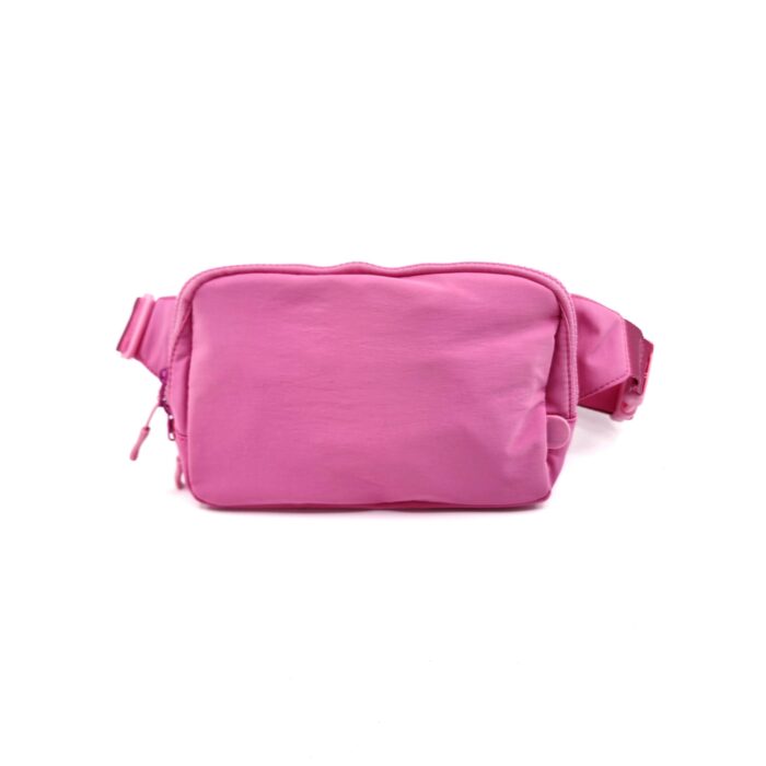 HZ-4398 Large Solid Color Nylon Fanny Pack - Image 5