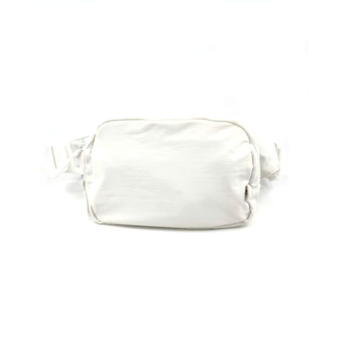 HZ-4398 Large Solid Color Nylon Fanny Pack - Image 8