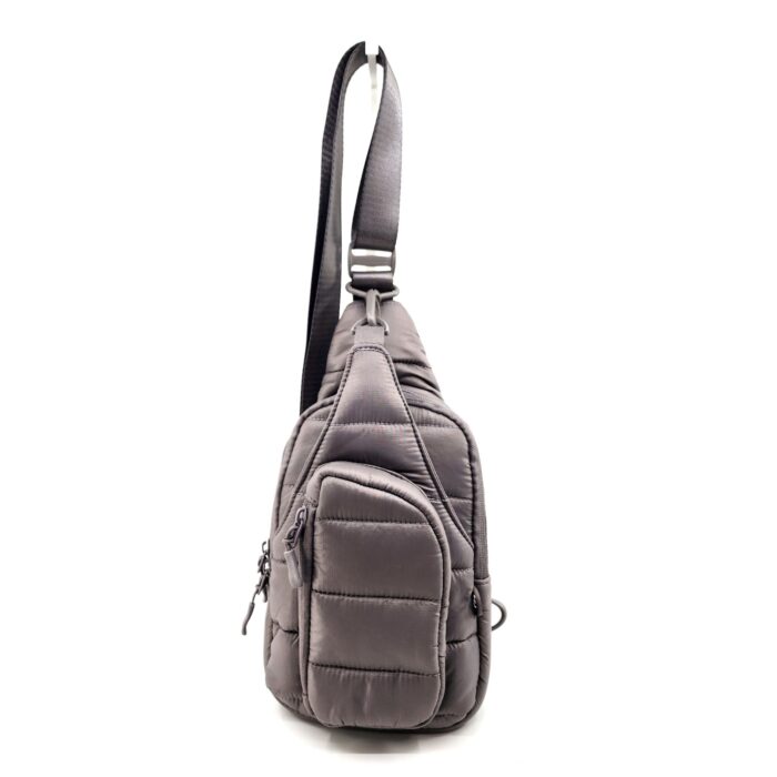 HZ-4490 Women's Nylon Puffer Lightweight Sling Crossbody Bag - Image 4