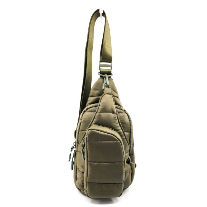 HZ-4490 Women's Nylon Puffer Lightweight Sling Crossbody Bag - Image 6