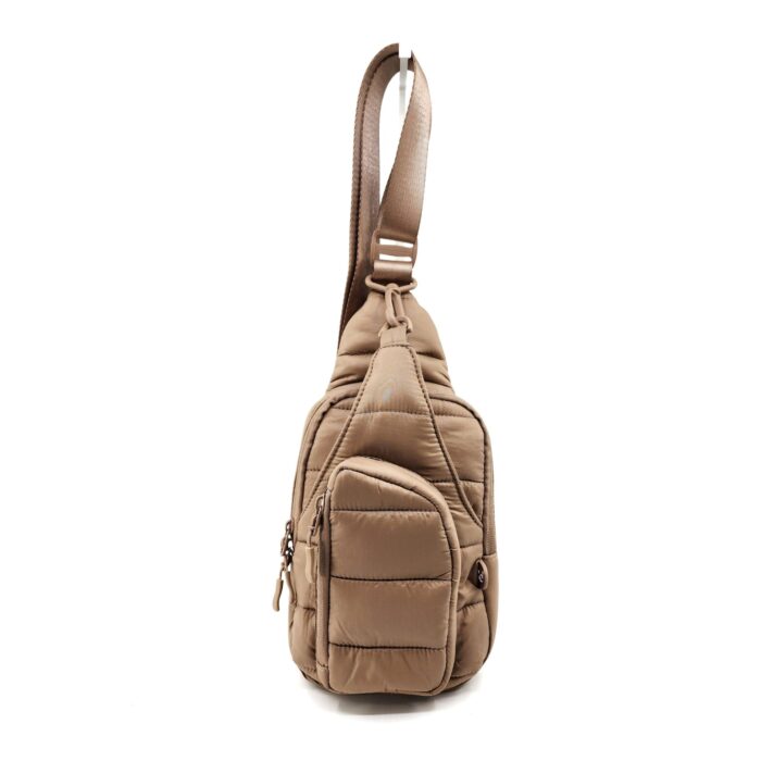 HZ-4490 Women's Nylon Puffer Lightweight Sling Crossbody Bag - Image 7