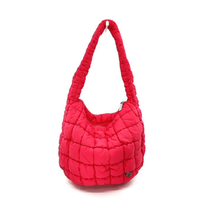 HZ-5135 Nylon Quilted Medium Shoulder Bag - Image 6