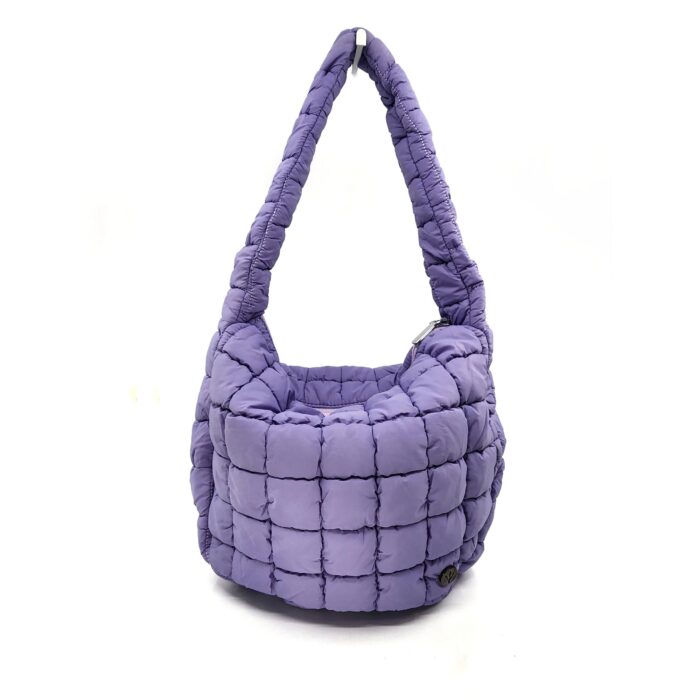 HZ-5135 Nylon Quilted Medium Shoulder Bag - Image 8