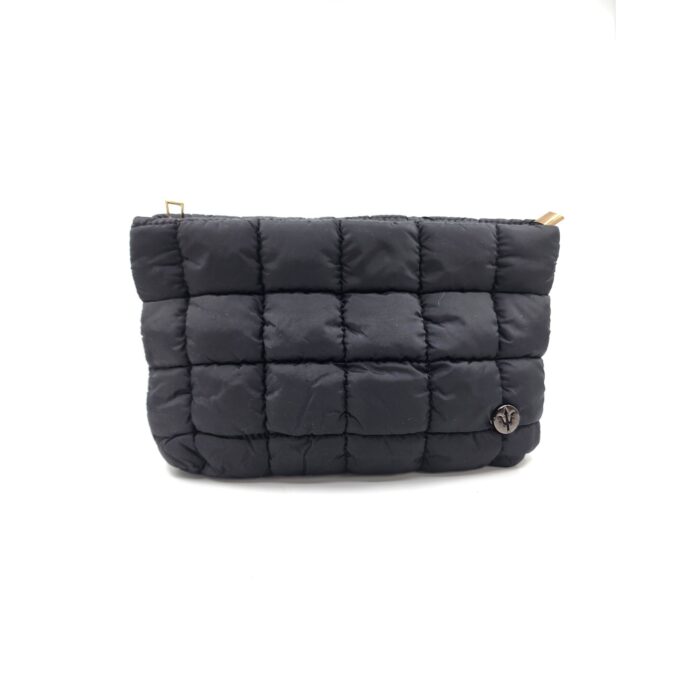 HZ-7792 Women's Nylon Quilted Puffer Top Zip Cosmetic Pouch, Makeup Bag, Travel Toiletry Pouch - Image 3
