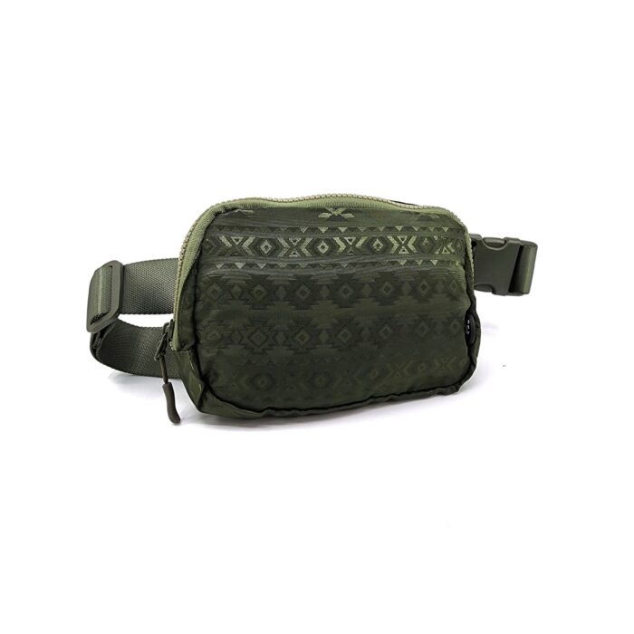HZ-3257 Aztec Pattern Nylon Fanny Pack Belt Bag - Image 7