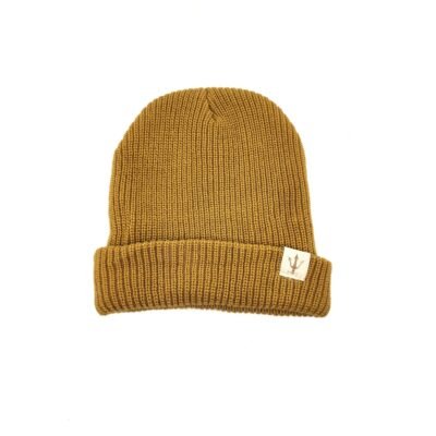 Mustard color beanie