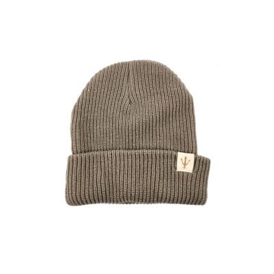 Taupe color beanie