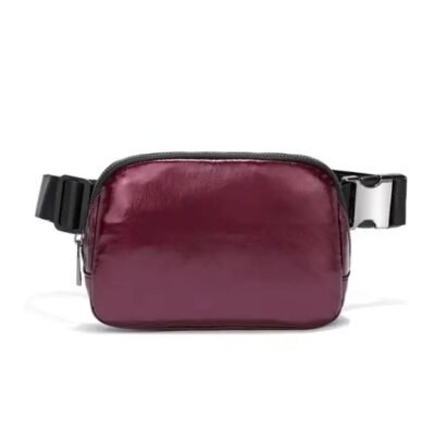 Wine color fanny pack