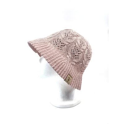 Rose color hat