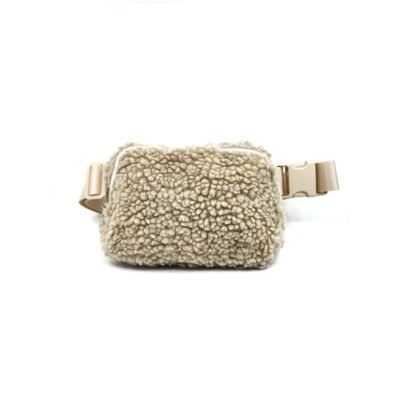 Beige color fanny pack
