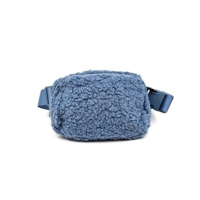 Denim color fanny pack