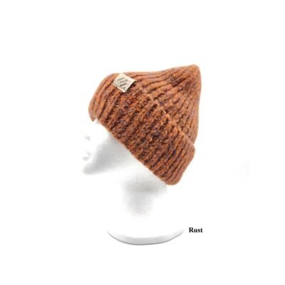 Rust color beanie