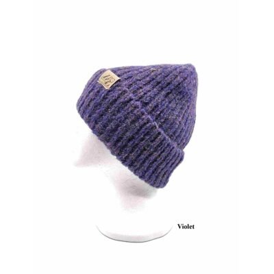 Violet color beanie