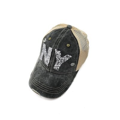 NY patch baseball cap
