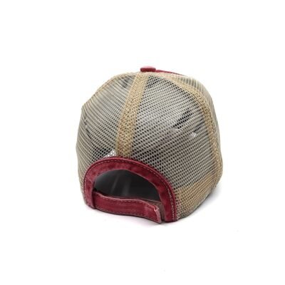 Alternative view of HZ-12071 Casual Vintage Washed Distressed Denim Baseball Cap