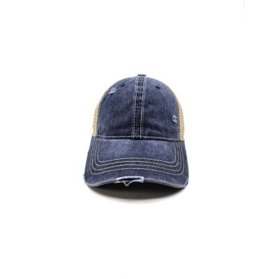 Denim color baseball cap